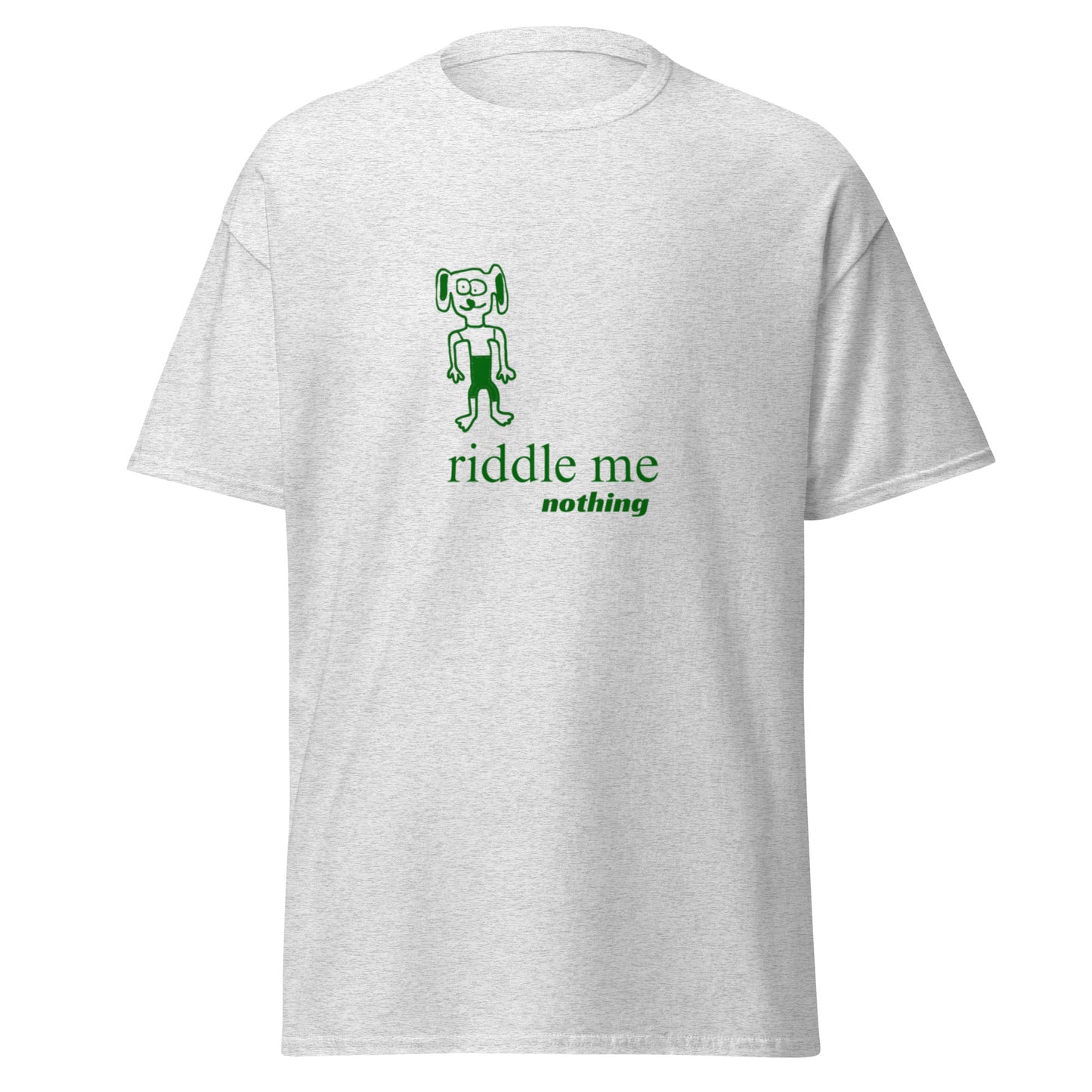 RIDDLE ME NOTHING TEE
