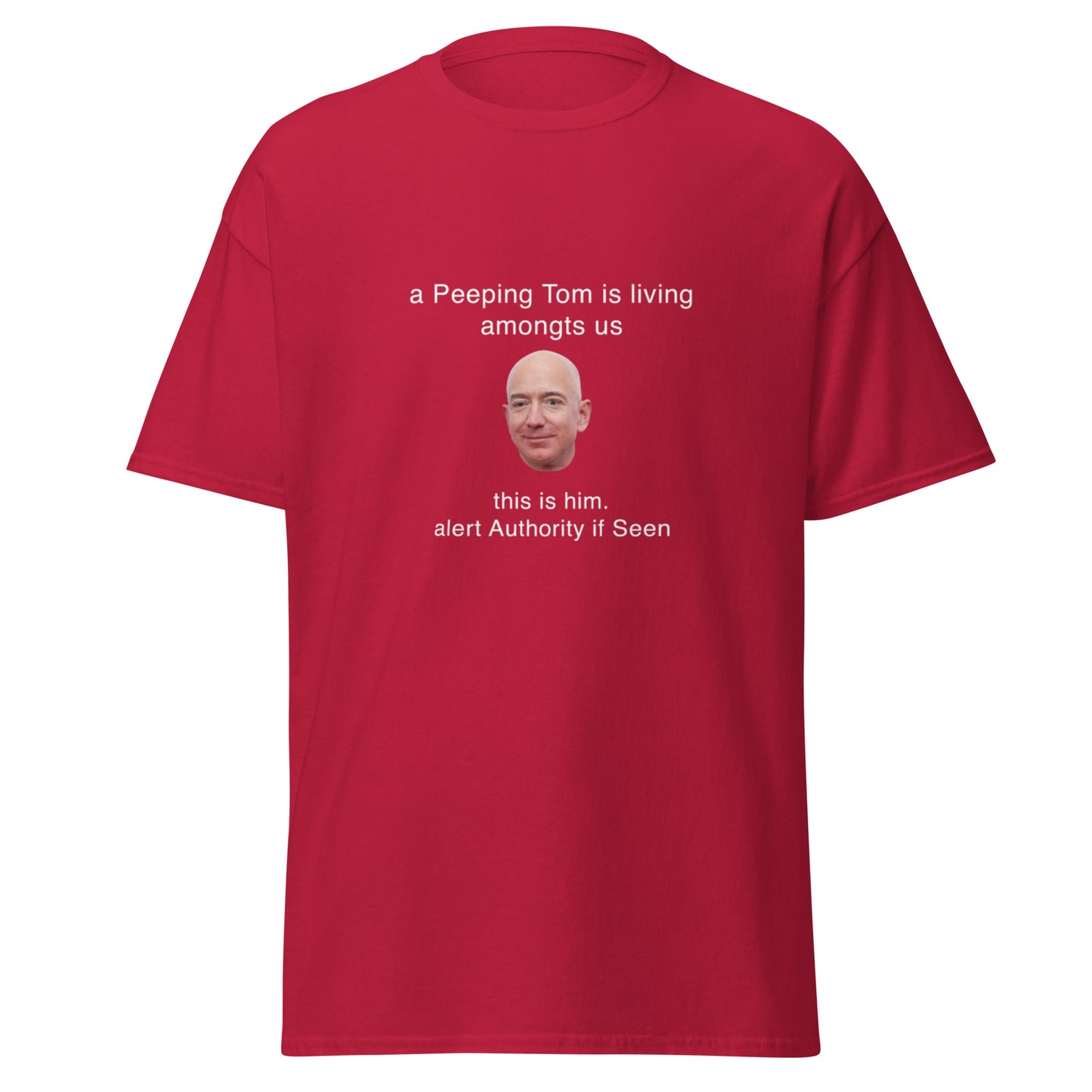 PEEPING TOM (jeff bezos) TEE