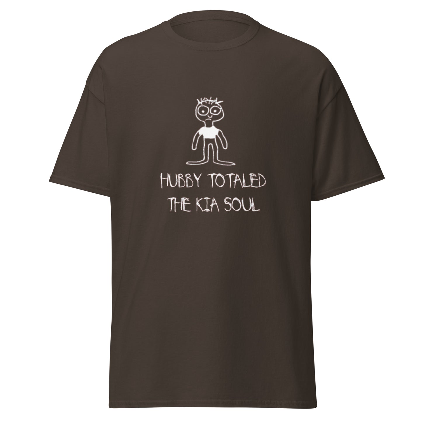 HUBBY TOTALED THE KIA SOUL TEE