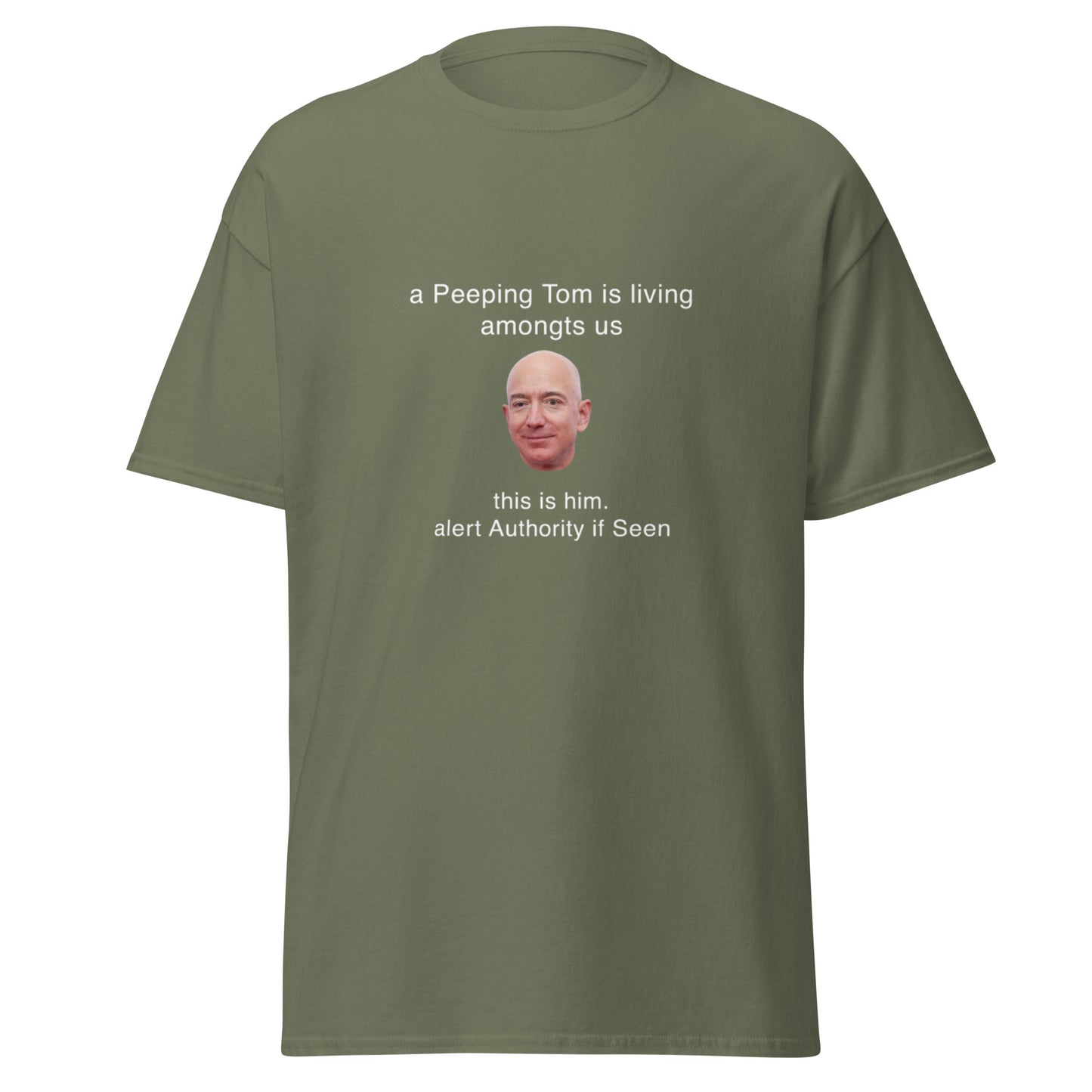 PEEPING TOM (jeff bezos) TEE