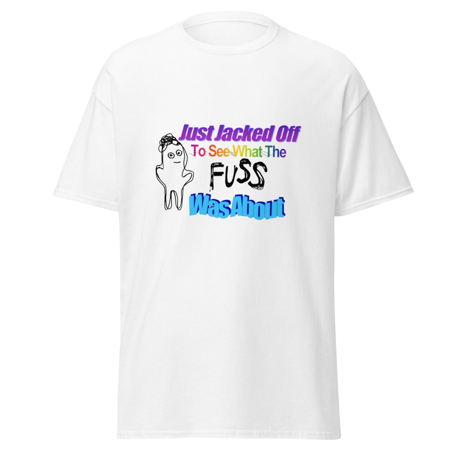 JUST JACKED OFF TEE