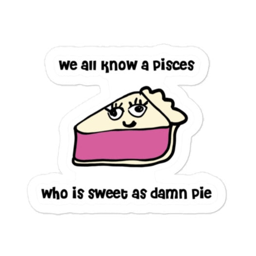 PISCES STICKER