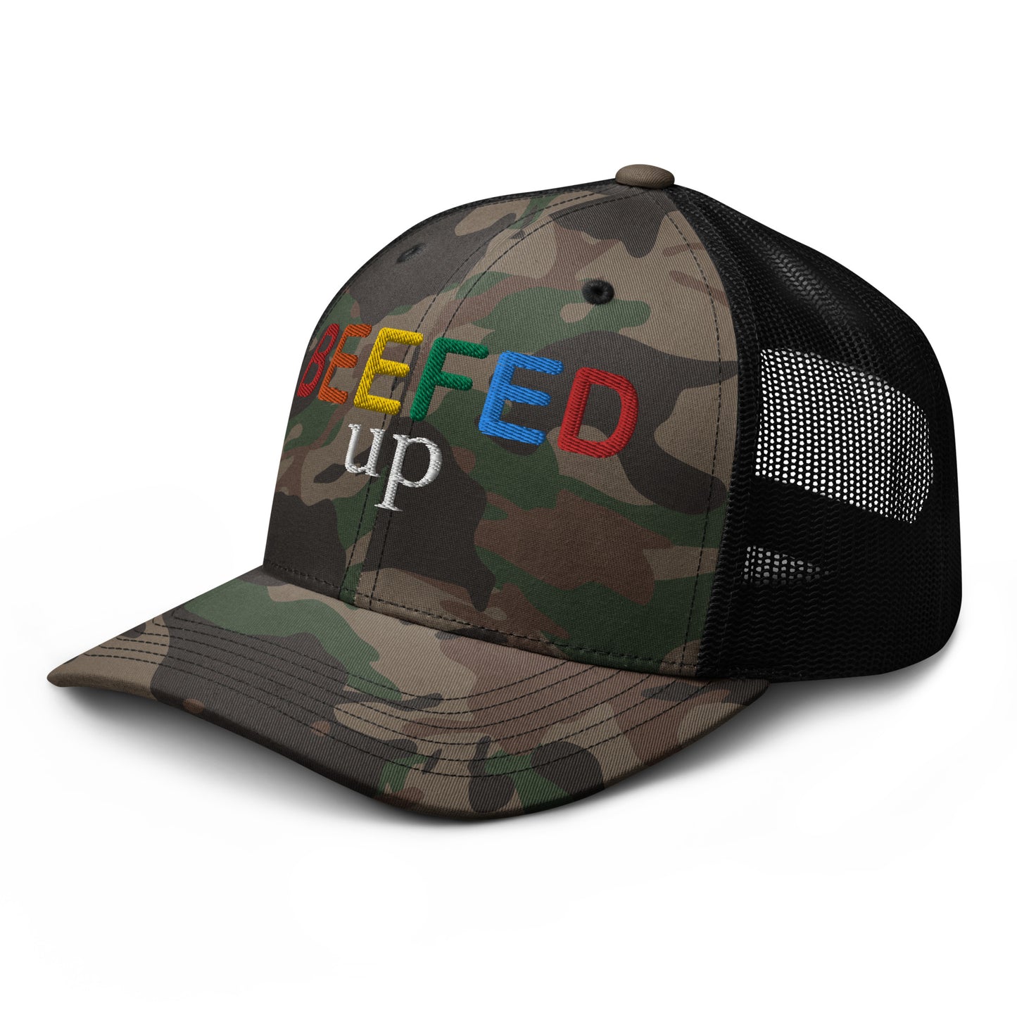 BEEFED UP TRUCKER HAT