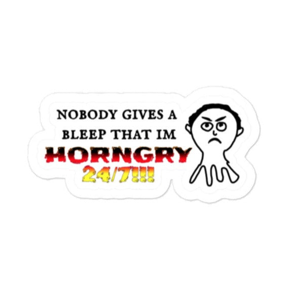 HORNGRY STICKER