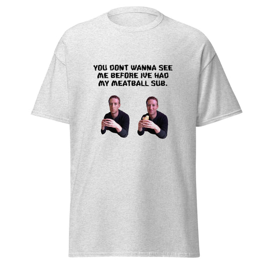 MEATBALL SUB ZUCK TEE