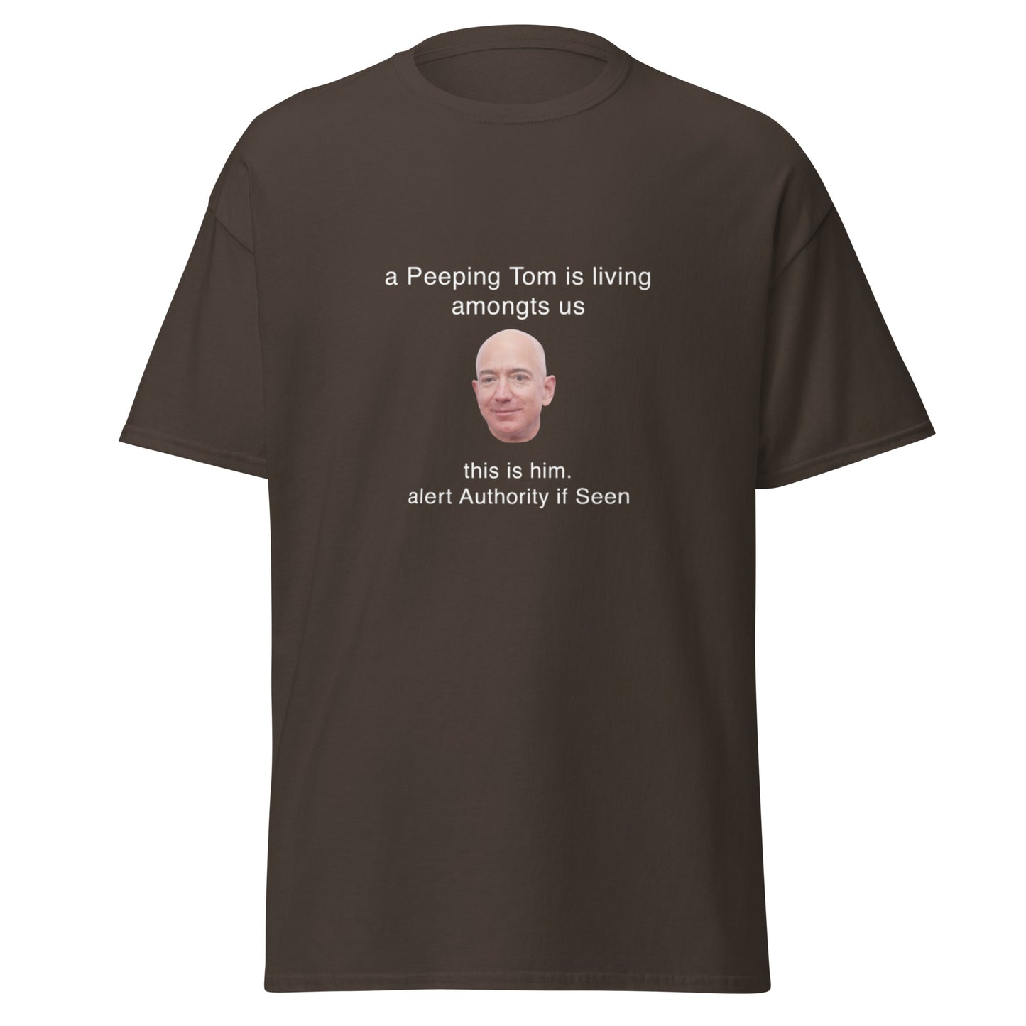 PEEPING TOM (jeff bezos) TEE