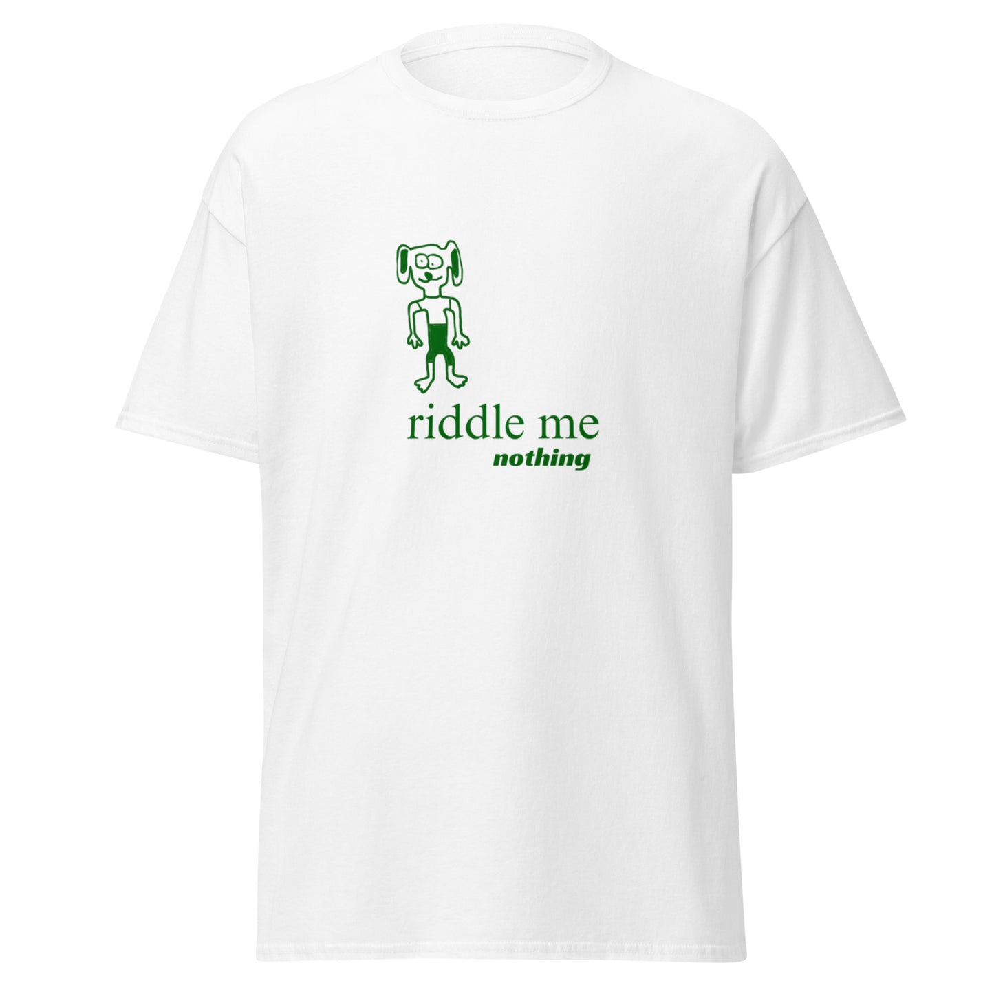 RIDDLE ME NOTHING TEE