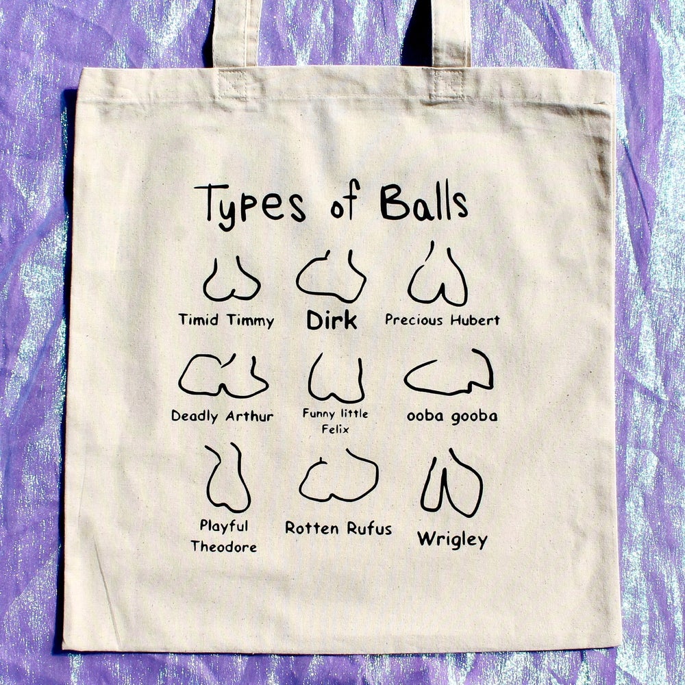 TYPES OF BALLS TOTE