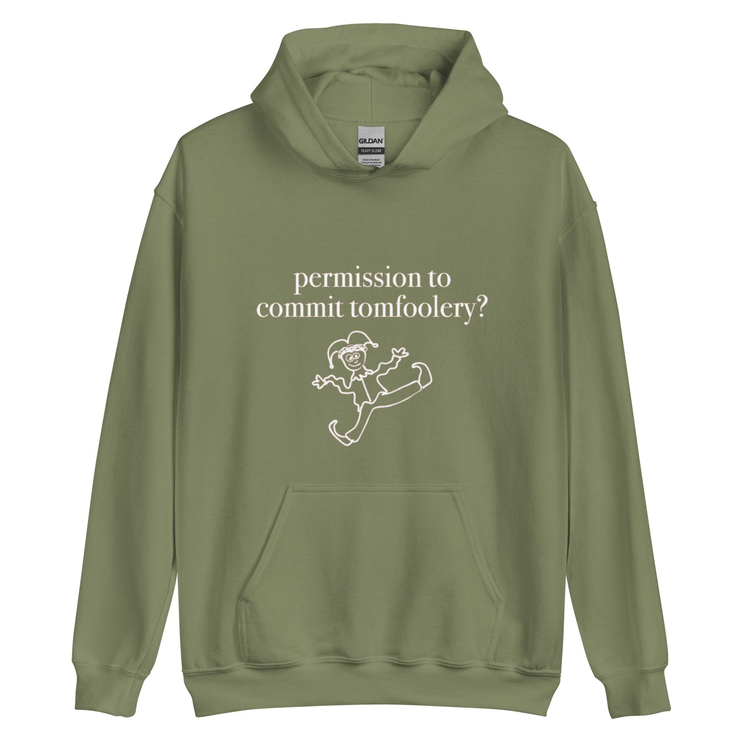 PERMISSION TO COMMIT TOMFOOLERY HOODIE