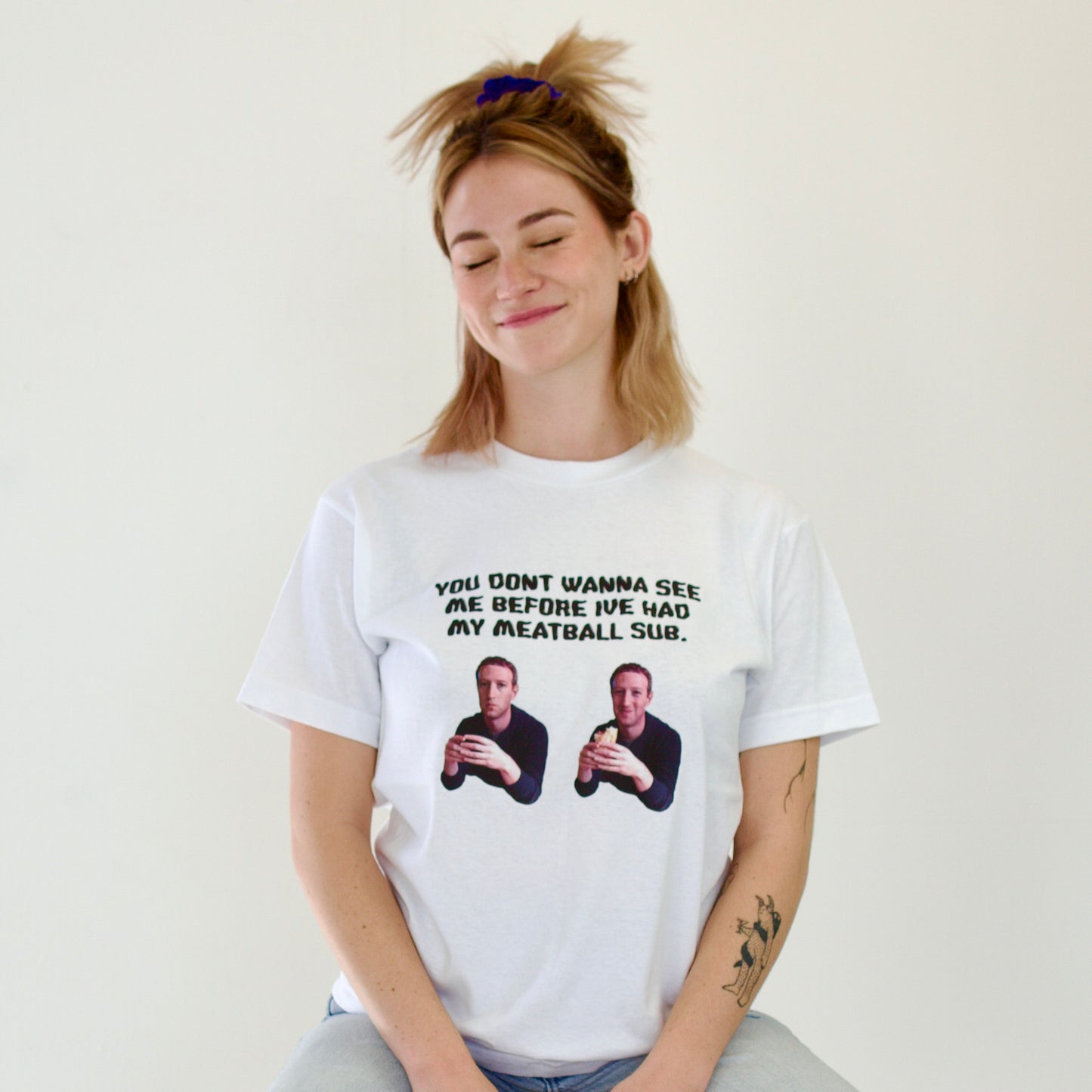 MEATBALL SUB ZUCK TEE